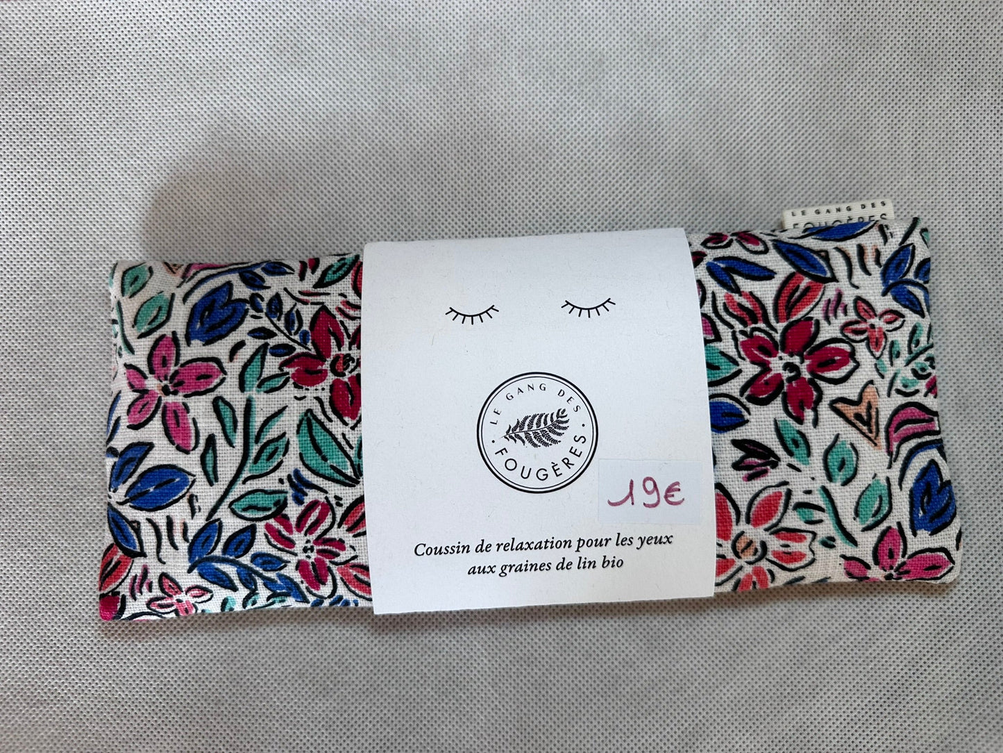 Coussin de relaxation aux graines de lin bio
