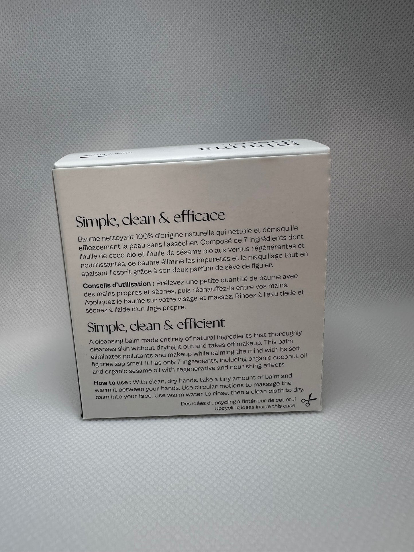 Baume nutri-nettoyant - minima[liste]