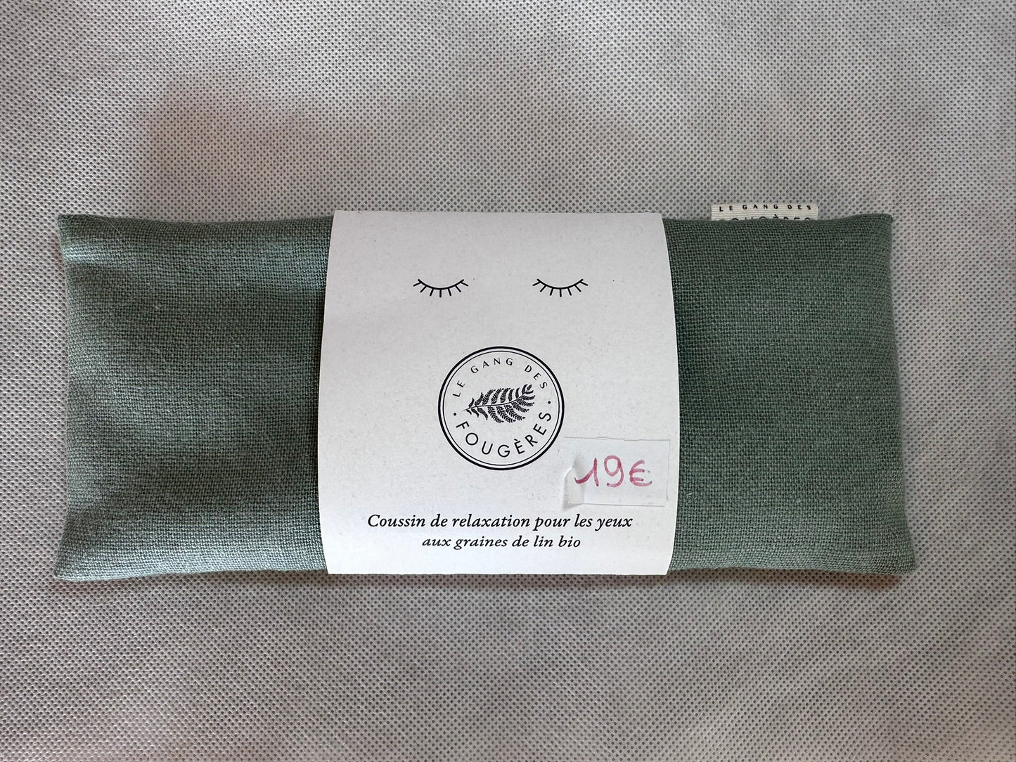 Coussin de relaxation aux graines de lin bio