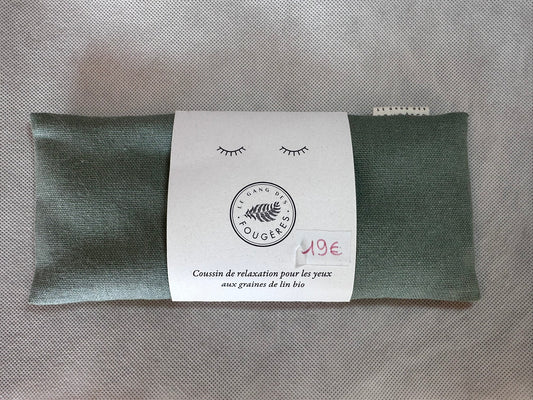 Coussin de relaxation aux graines de lin bio