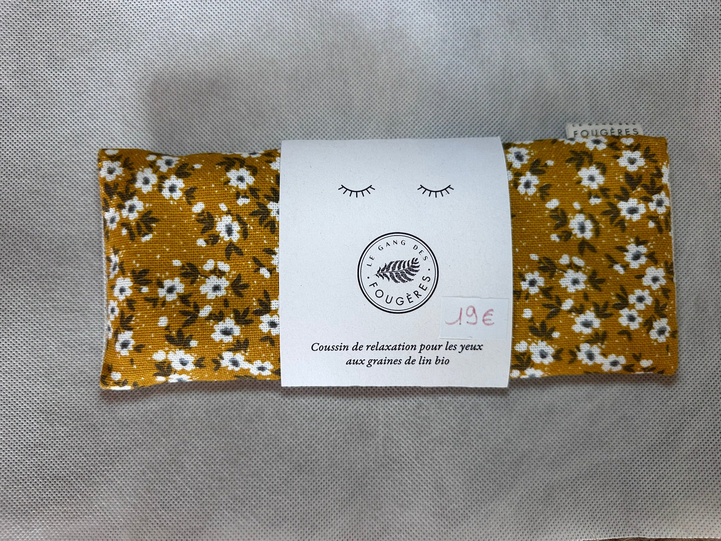 Coussin de relaxation aux graines de lin bio
