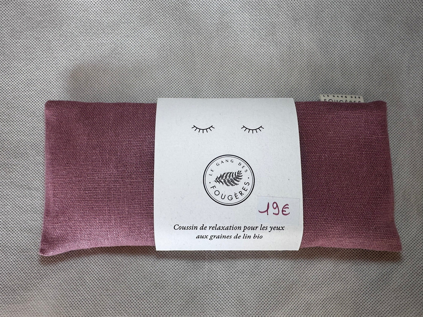 Coussin de relaxation aux graines de lin bio